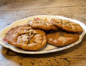 Plate of Dozen Cookies